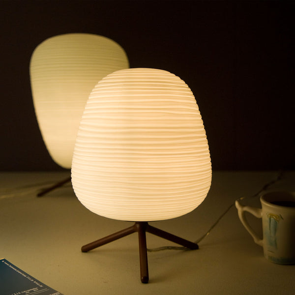 Leary Modern Hand-blown Table Lamp