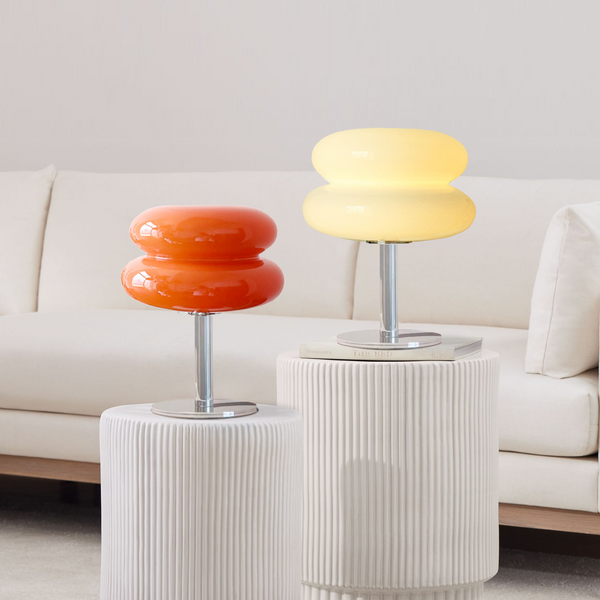 Finn Bauhaus Minimalist Glass Table Lamp