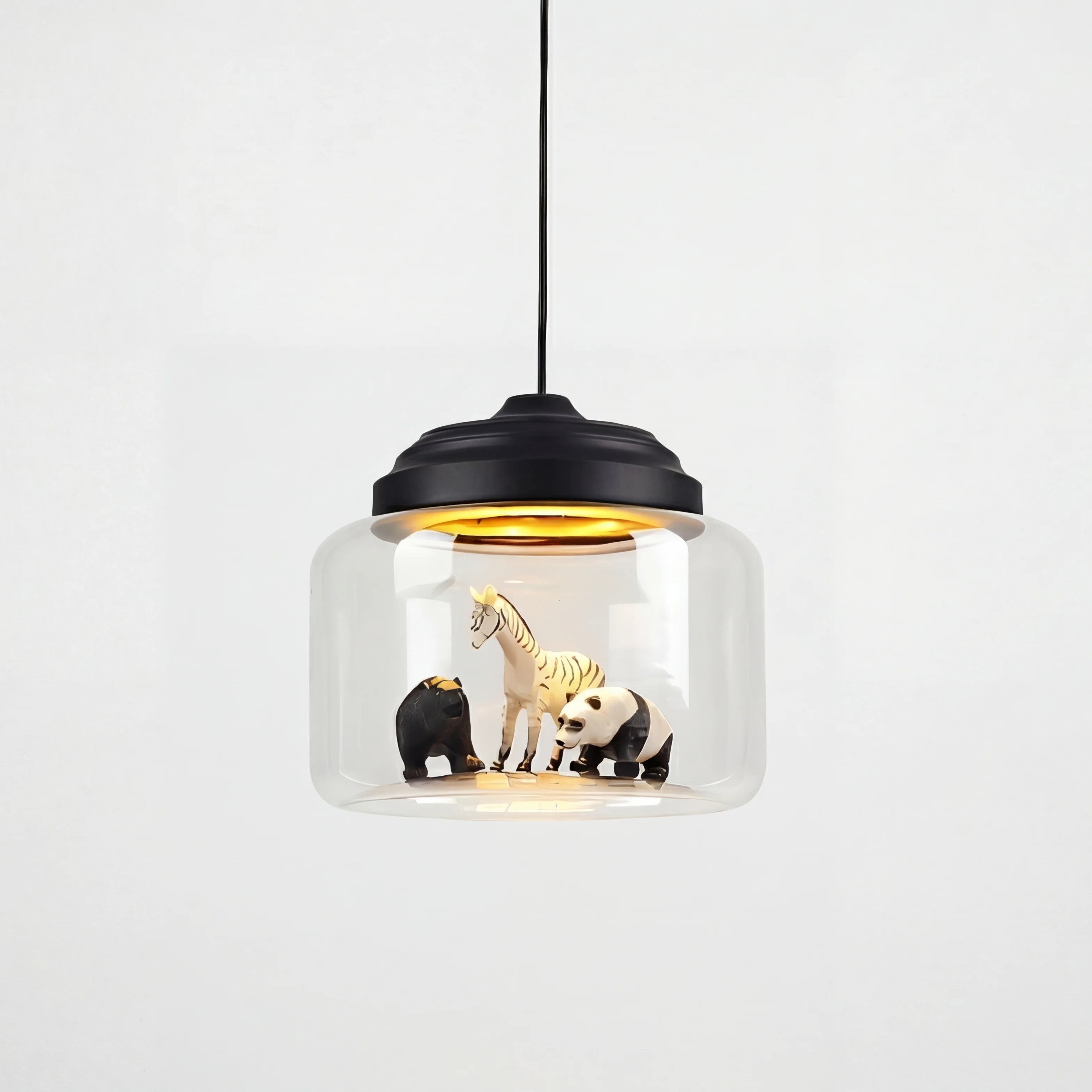 Calliope Zoo Glass Pendant Light – At Ease Home Life