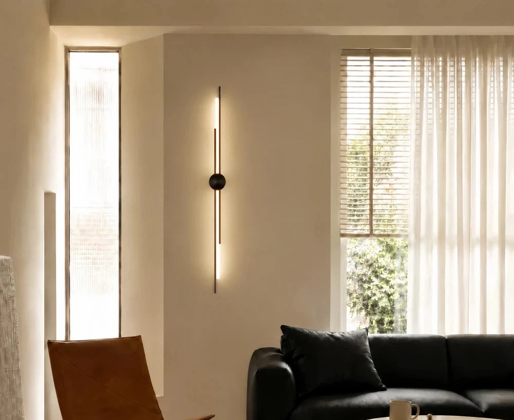 Monos pendant lights in a calm neutral dining room