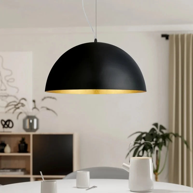 Lámpara Colgante Moderna De Altura Ajustable De 9.8 Pulgadas, Lámpara