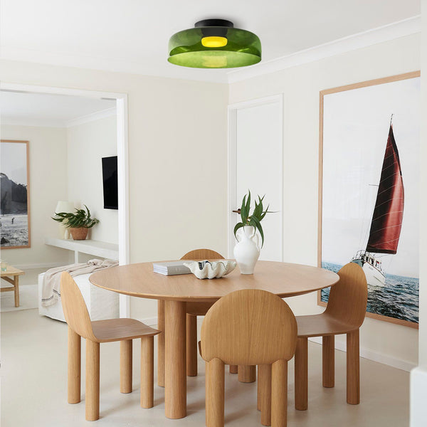 Asbille Multi-Layer Disc Glass Ceiling Light