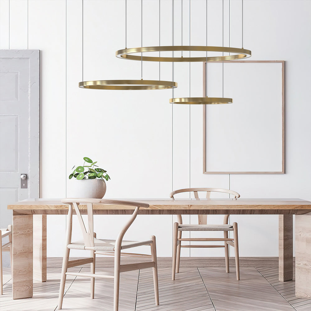 Picture of Modern minimalist linear chandelier: brings simplicity and fashion to ...