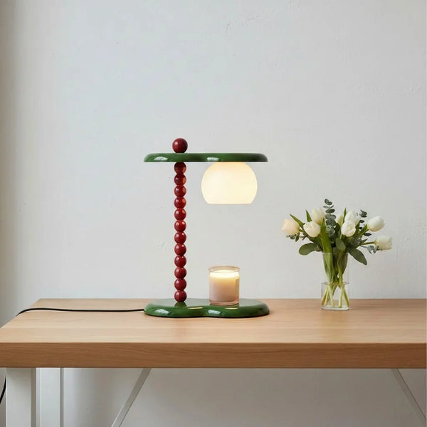 Lampe de table bougie vintage Clarice