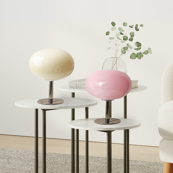 Lampada da tavolo in vetro Callie Lollipop Bauhaus
