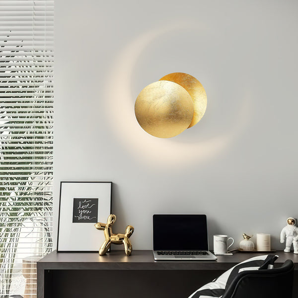 Rothe LED Adjustable Disc Wall Light