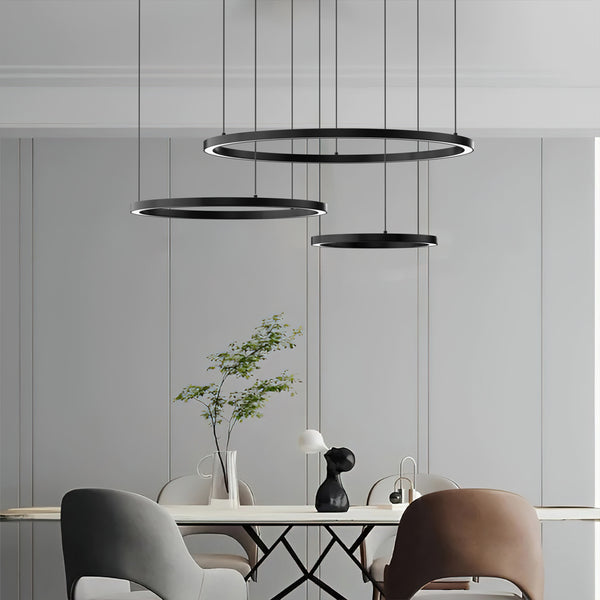 Karlo 3 Ringar LED Pendellampa