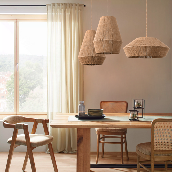 Agathe Woven Rope Pendant Light