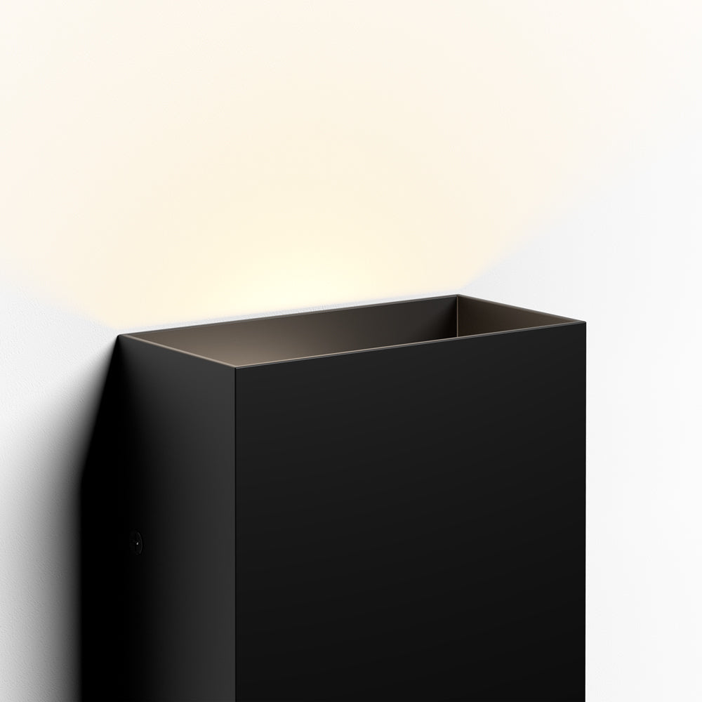 Modern Exterior Up down Cube Wall Lights Warm Led Lamp Wall Sconce – At ...
