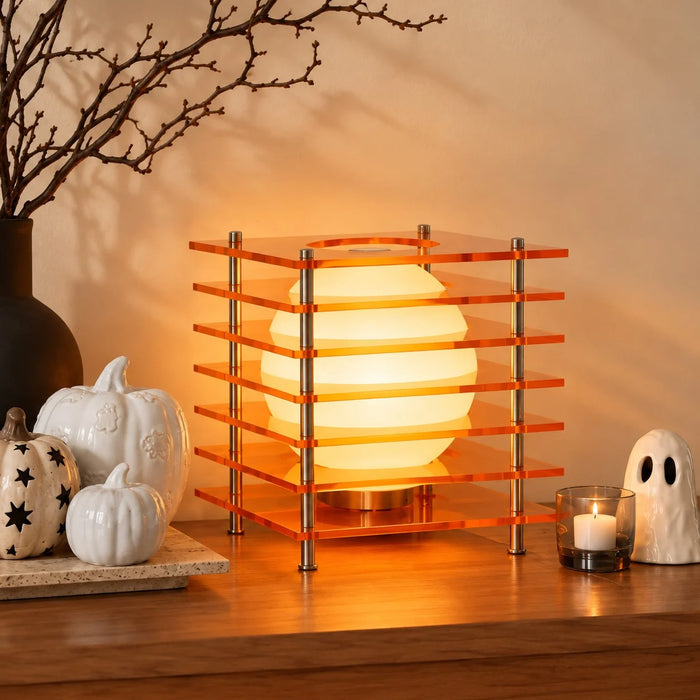 Aidos Geometric Moon Cube Table Lamp