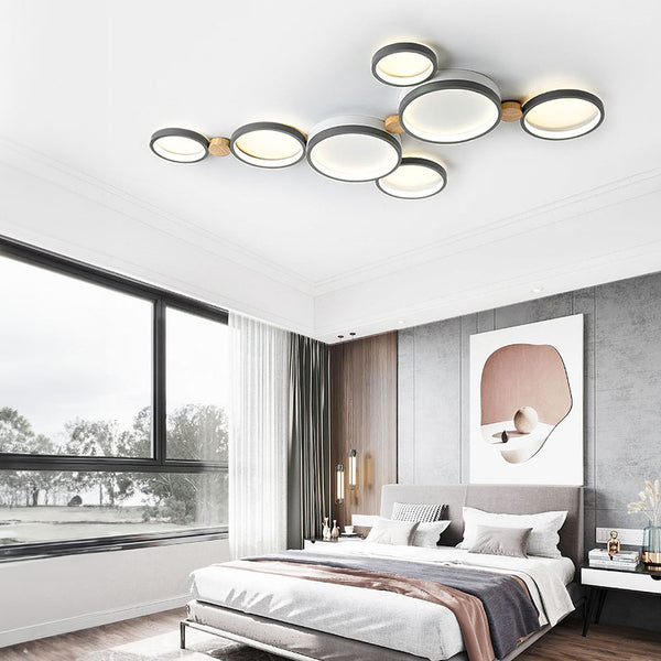 Luz de techo LED de matriz circular Alina Macaron