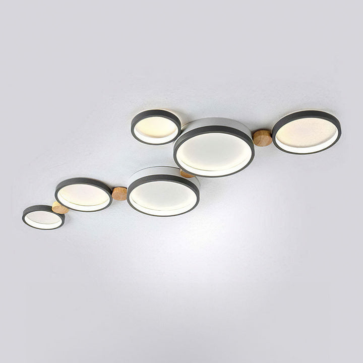 Alina Macaron Circle Array LED Ceiling Light – At Ease Home Life