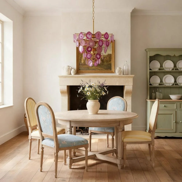 Cerys Colorato Elegante Lampada a Sospensione in Agata