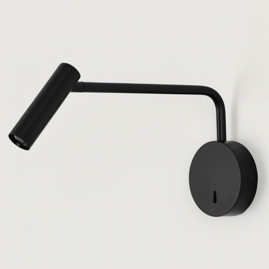 Lampe murale en métal moderne Cressida pour la lecture