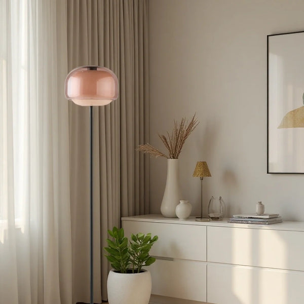 Ellis Colorful Glass Floor Lamp