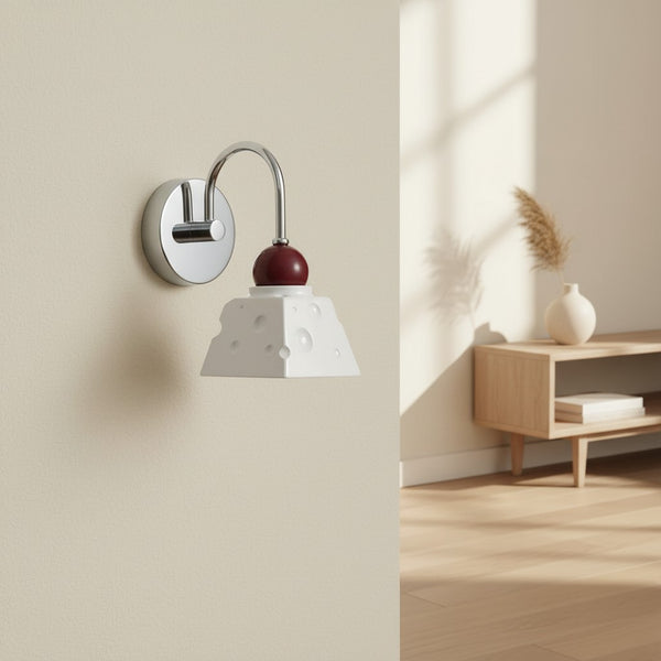 Elmer Modern Cheese Resin Wall Lamp