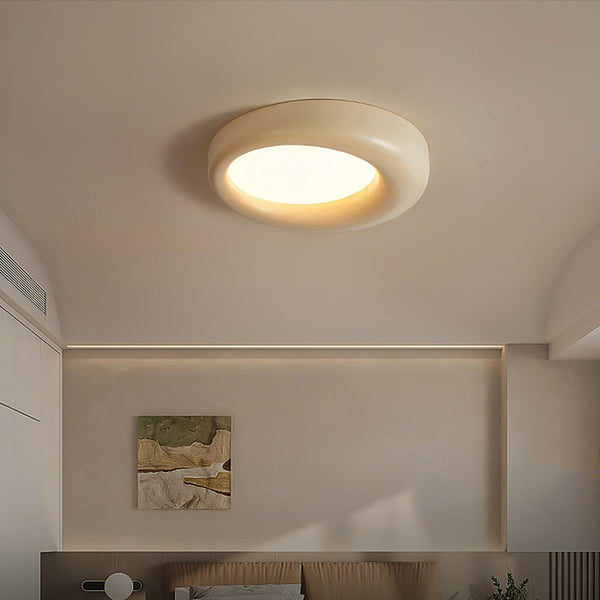 Elunara Minimalistica Acrilico Lampada da Soffitto Rotonda