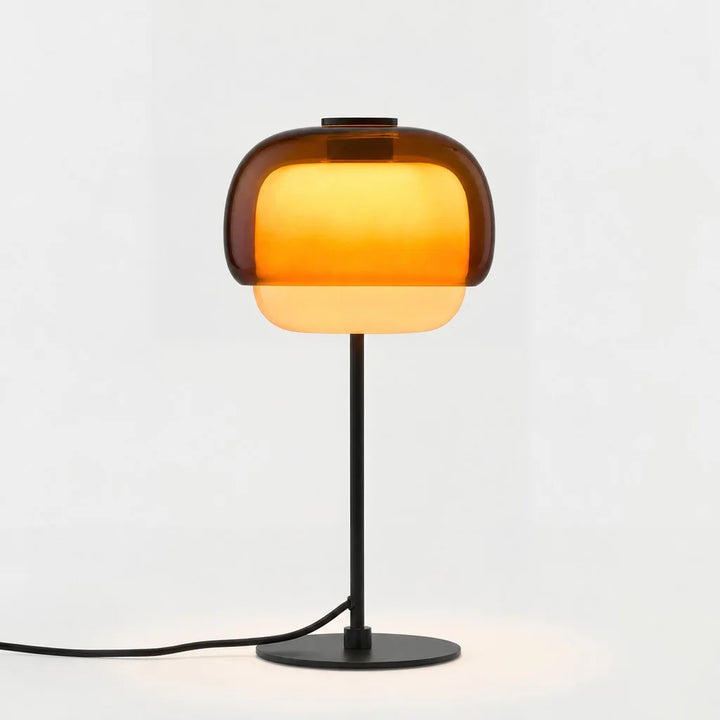 Elvrynor Nordic Colorful Glass Table Lamp | Glass Lamp | at EASE