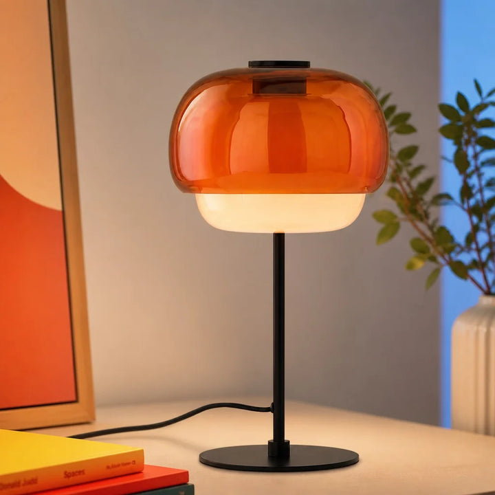 Elvrynor Nordic Colorful Glass Table Lamp | Glass Lamp | at EASE
