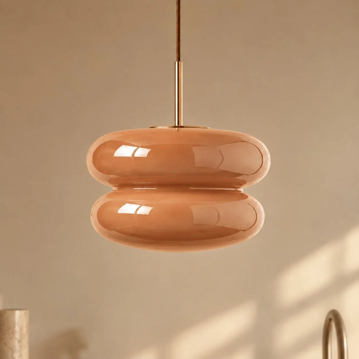 Elyra Bauhaus Opal Glass Pendant Light
