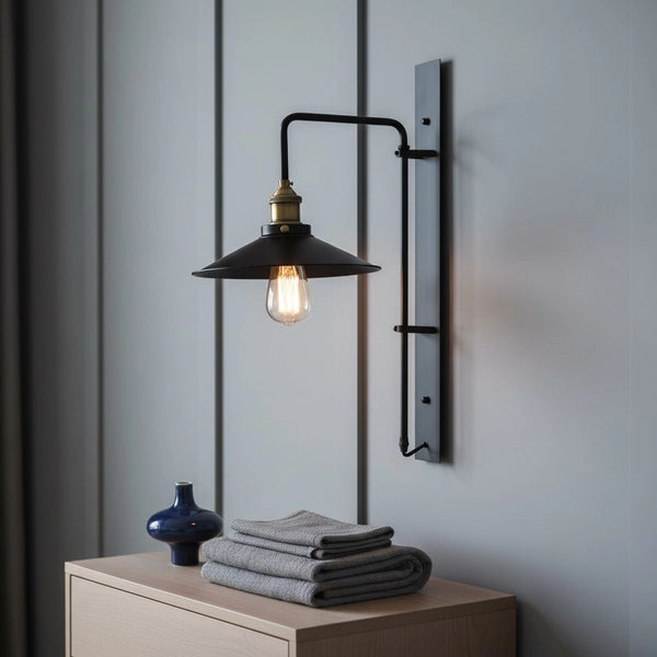 Emile Vintage Adjustable Metal Wall Lamp