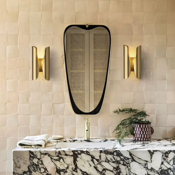 Hades Modern H-Shaped Metal Wall Sconce