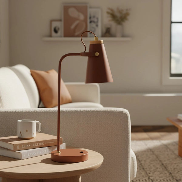 Hilda Modern Industrial Adjustable Metal Table Lamp