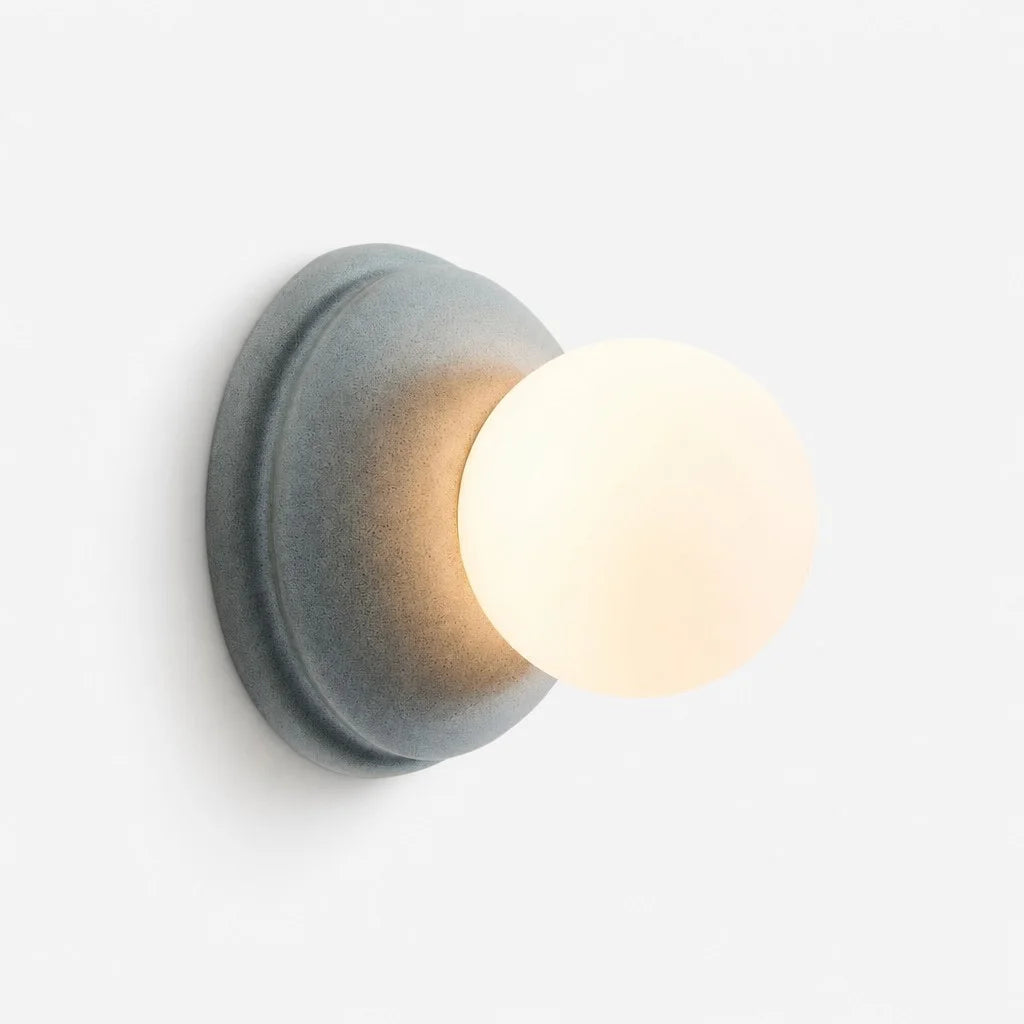 Applique murale globe en céramique moderne et minimaliste Kireya