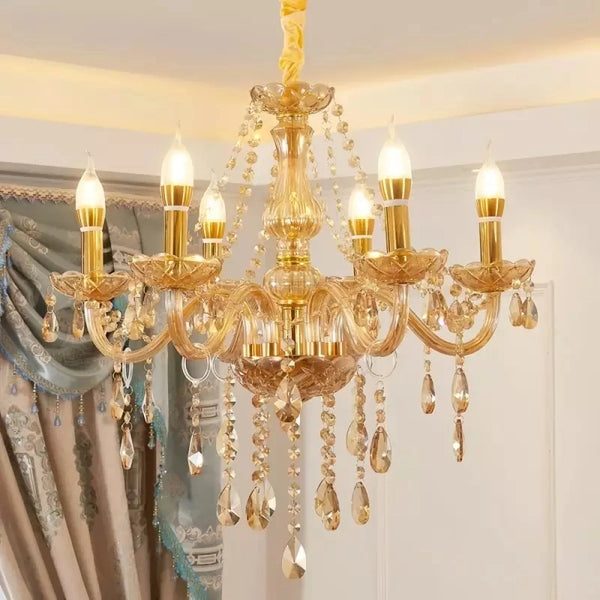 Layla Modern Elegant Crystal Chandelier