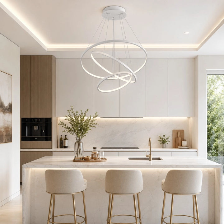 Lazar Modern Multi Layered LED Ceiling Light | Metal Light | At Ease ...