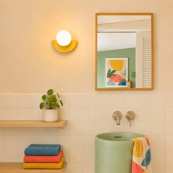 Linus Minimalist Colorful C.Wall Lamp – At Ease Home Life
