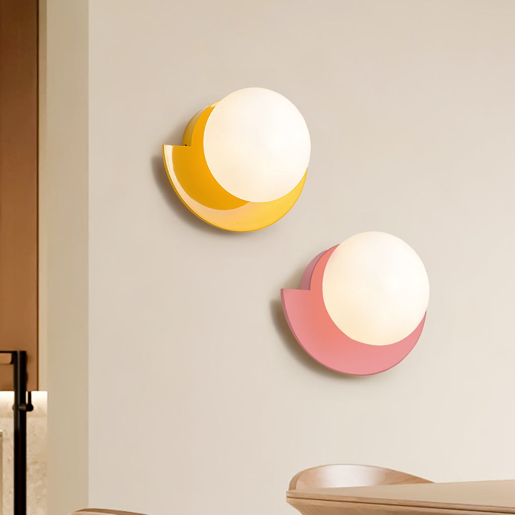 Lampe C.Wall colorée minimaliste Linus 