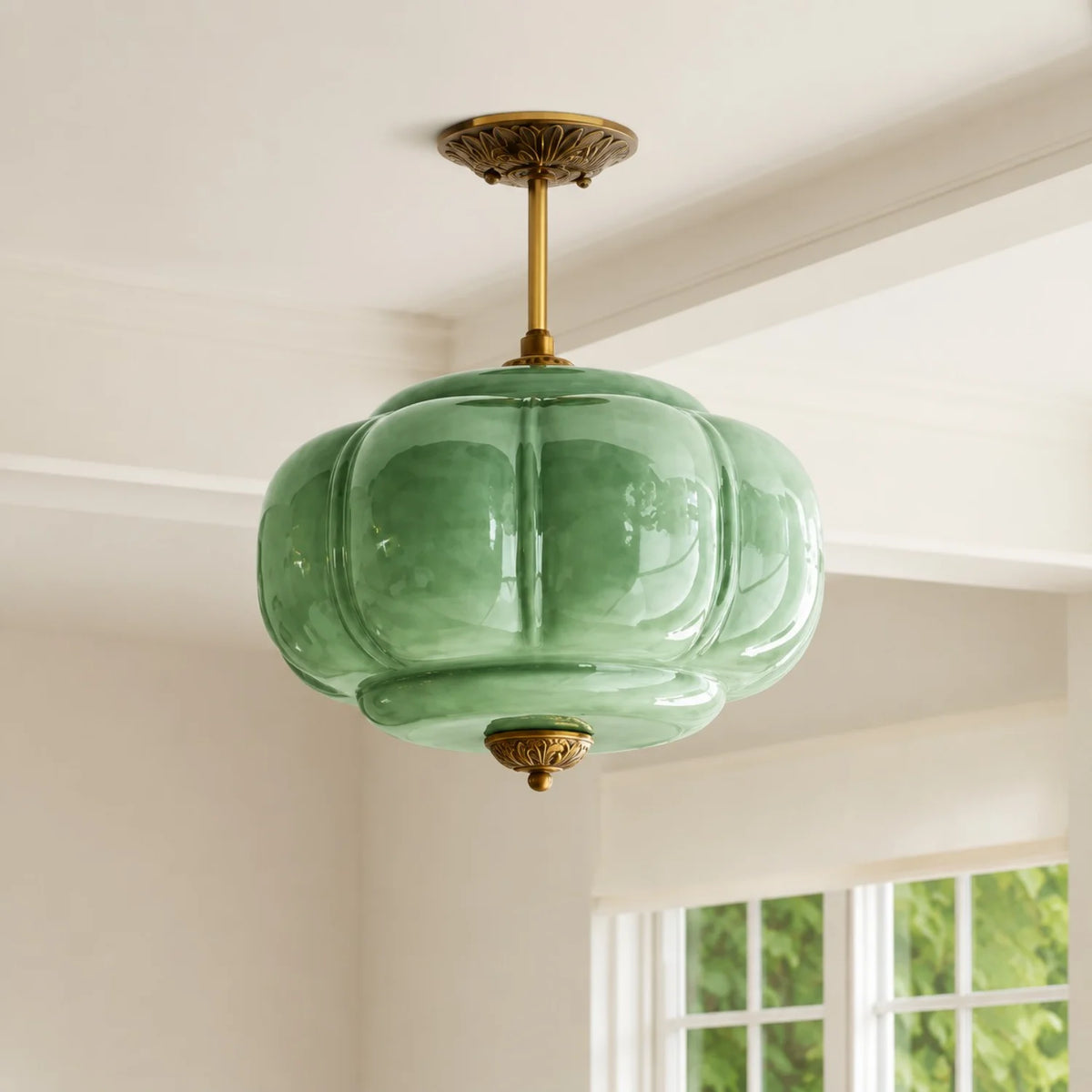 Liora Vintage Melkglas Eloise Hanglamp