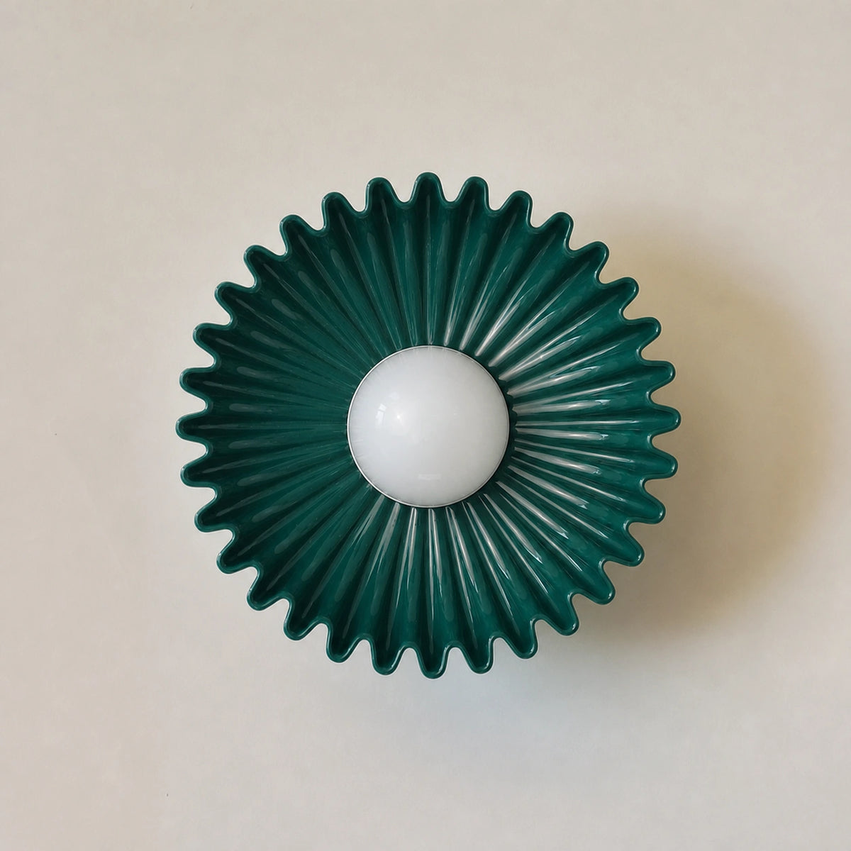 Marenys Moderne Keramik Blumen-Wandlampe