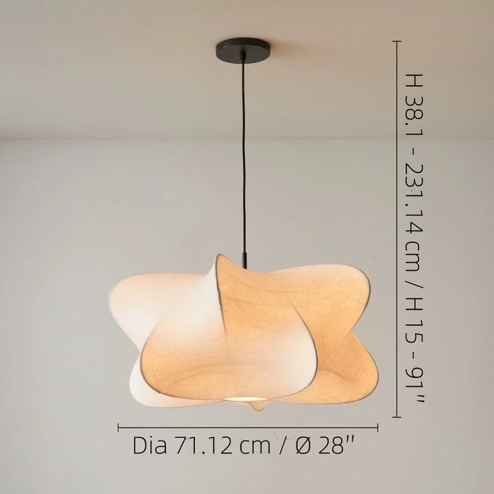 Neryvoris Modern Metal Polymer Pendant Light