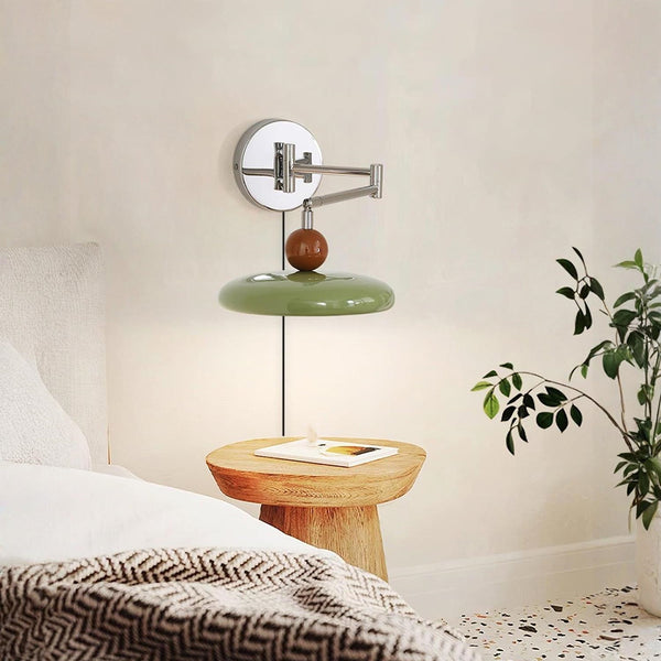 Solara justerbar vägglampa med svängarm