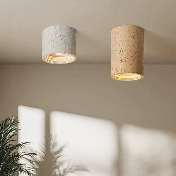 Vaelis Wabi-Sabi Cylindrisk Taklampa