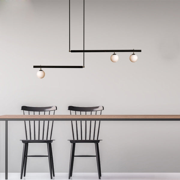 Lampada a sospensione Virelia Nordic Glass Sphere