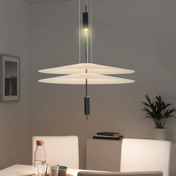 Lampada a sospensione LED Vries Flamingo in metallo