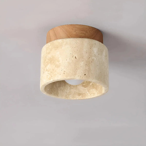 Yetvee Wabi-Sabi Travertin Deckenlampe