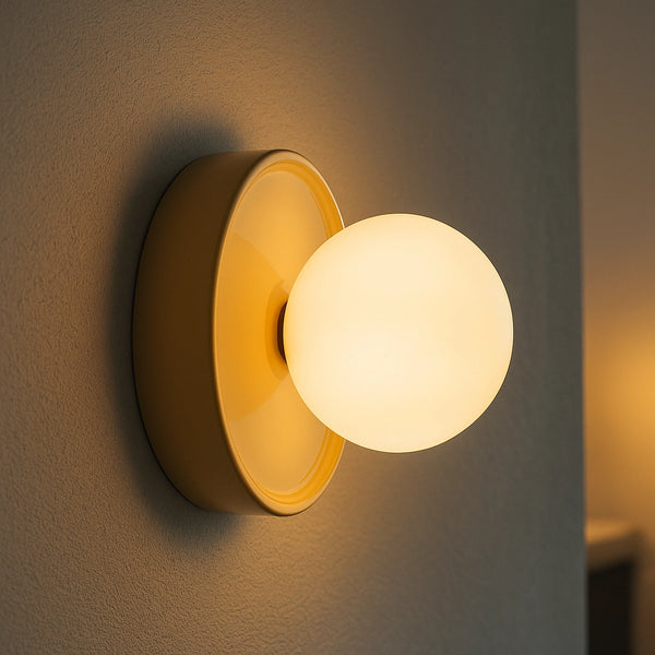 Nora Nordic Lampada da Parete in Ceramica a Sfera