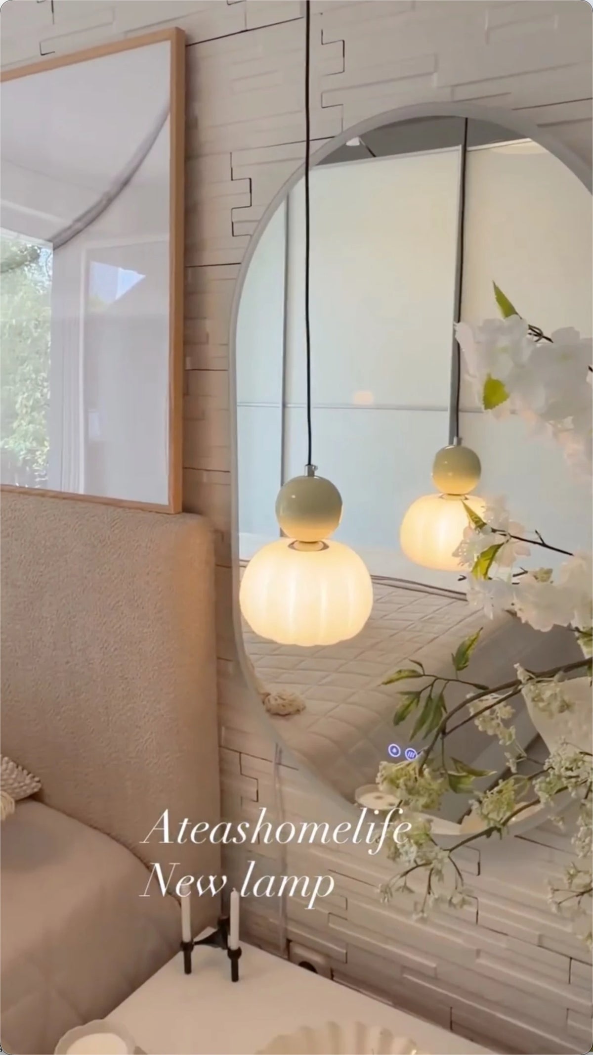 Customer home lighting video
