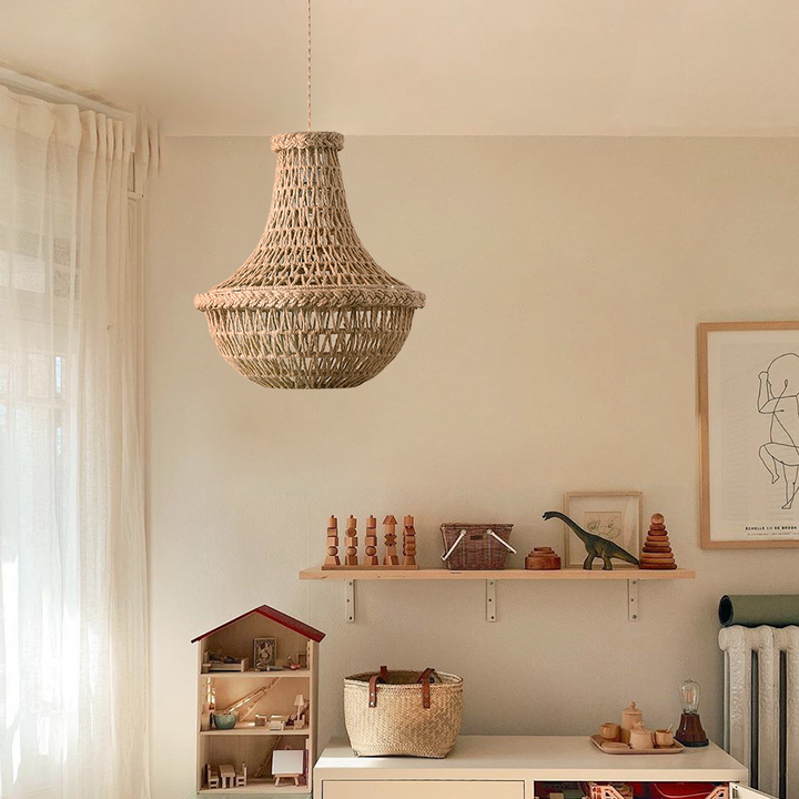 Shauna Drop Rope Pendant Light – At Ease Home Life