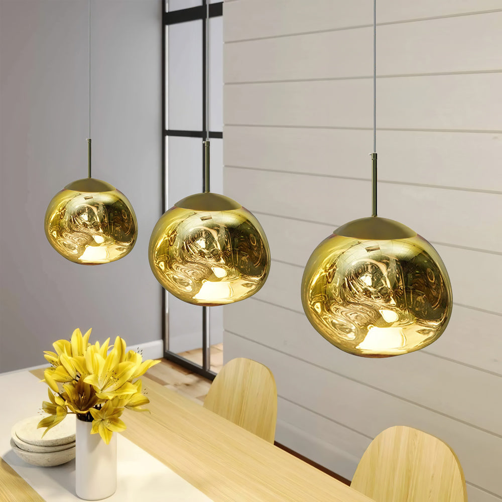 Nilla melt pendant light dynamic light scattering ultra modern fluid ...