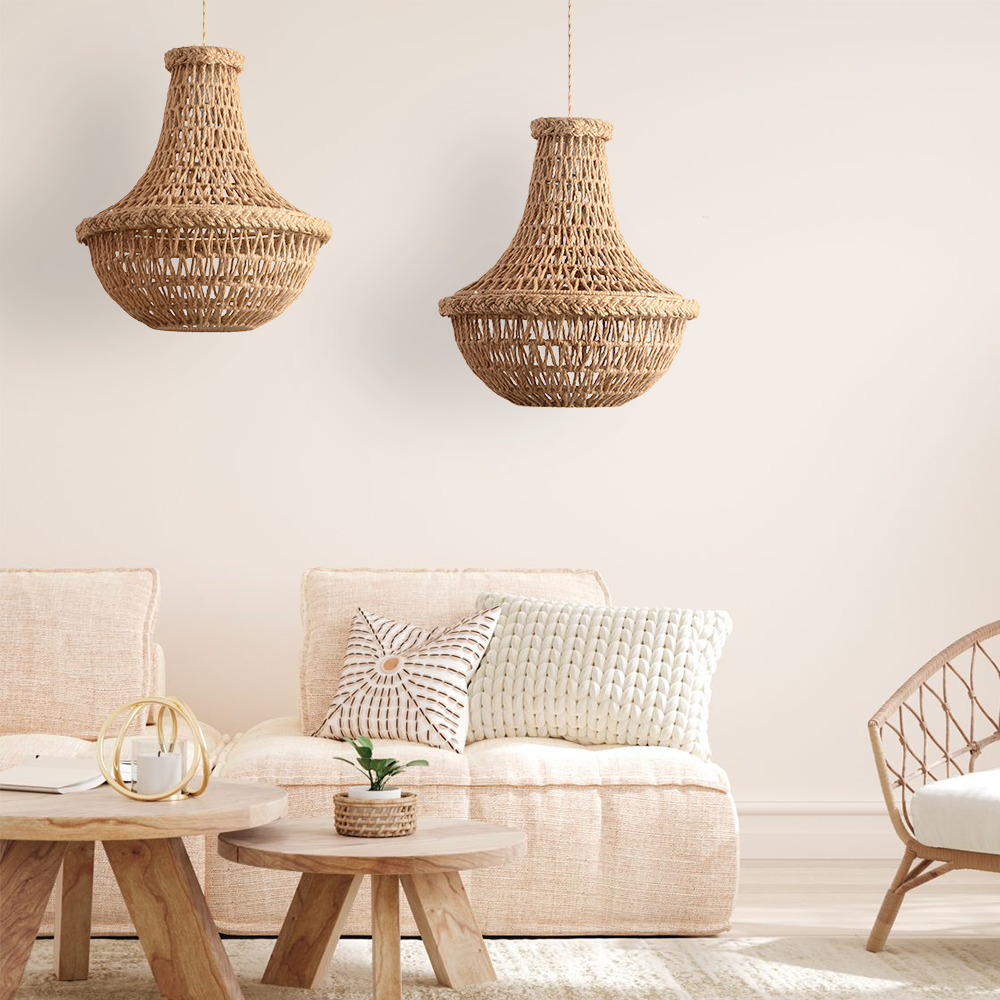 Shauna Drop Rope Pendant Light – At Ease Home Life