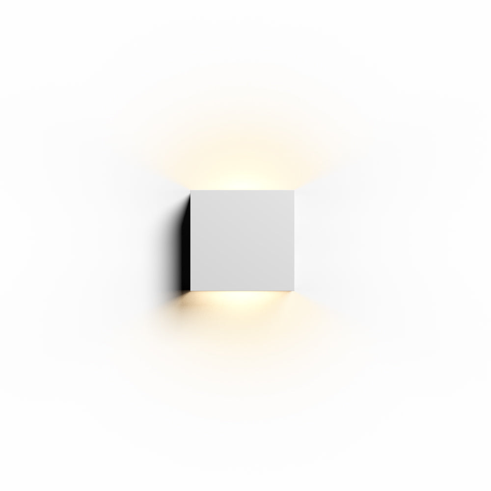 Modern Exterior Up down Cube Wall Lights Warm Led Lamp Wall Sconce – At ...